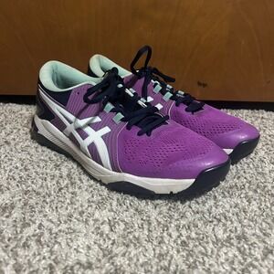 Asics Gel Course Glide Ladies Spikeless Golf Shoes-size 9 Purple
